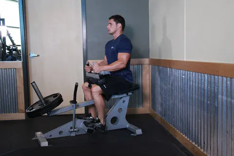 Seated Calf Raise — exercise demonstration photo